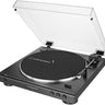 New -  Audio Technica AT-LP60X-BK Fully Automatic Belt-Drive Turntable - Tone Deaf Records