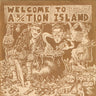 Used - V/A - Welcome To Ax/ction Island - 7" - Tone Deaf Records