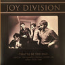 Used - Joy Division - That'll Be The End (Live At The Ajanta Cinema, Derby, UK - April 19th, 1980) - LP - Tone Deaf Records