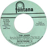 Used - Brown Jr., Oscar ‎– The Joker - 7" - Tone Deaf Records