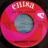 Used - Fonda, Peter ‎– November Night - 7" - Tone Deaf Records